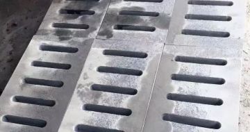 定西 芝麻灰石材沟盖板
