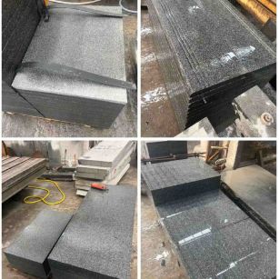 定西 芝麻黑地铺石材