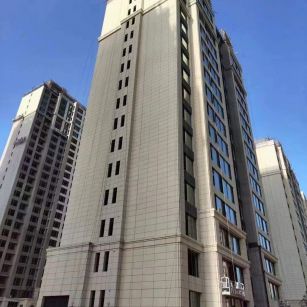 定西黄金麻高端小区，外墙干挂