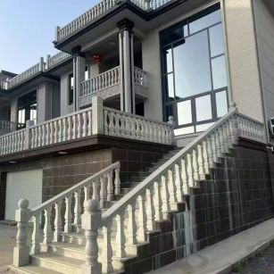 定西 芝麻白别墅阳台栏杆，楼梯栏杆