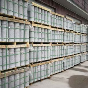 定西 芝麻白挡车柱、阻车桩、隔离柱