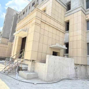 定西 黄金麻干挂，工地实拍