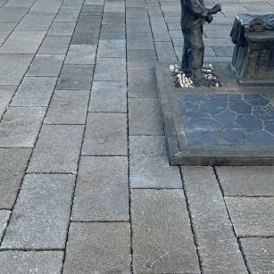 定西仿古石铺装效果