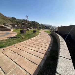 定西仿古石铺装效果