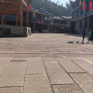 定西仿古石铺装效果