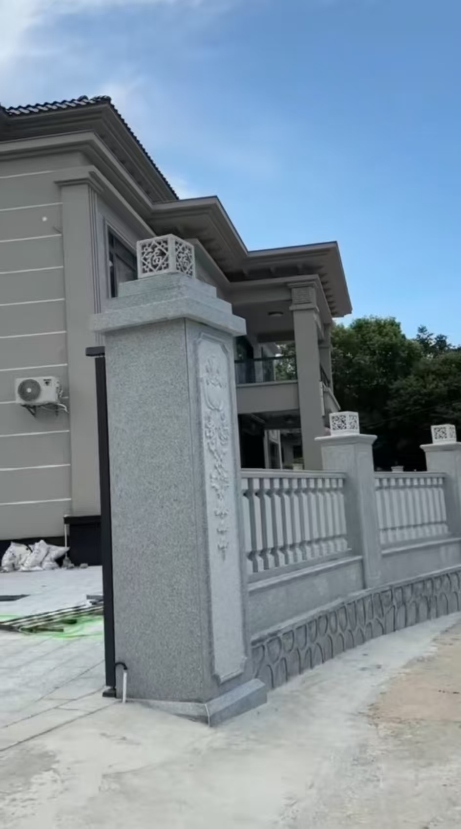 定西 芝麻白别墅围墙栏杆，私人订制
