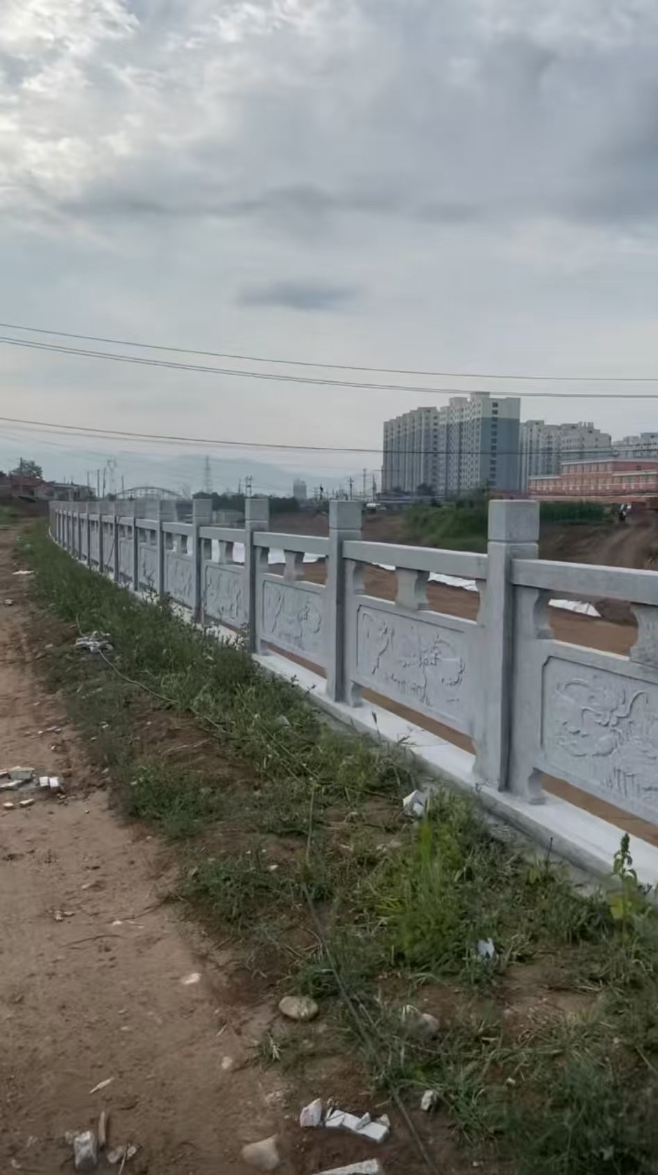 定西 石材河道栏杆