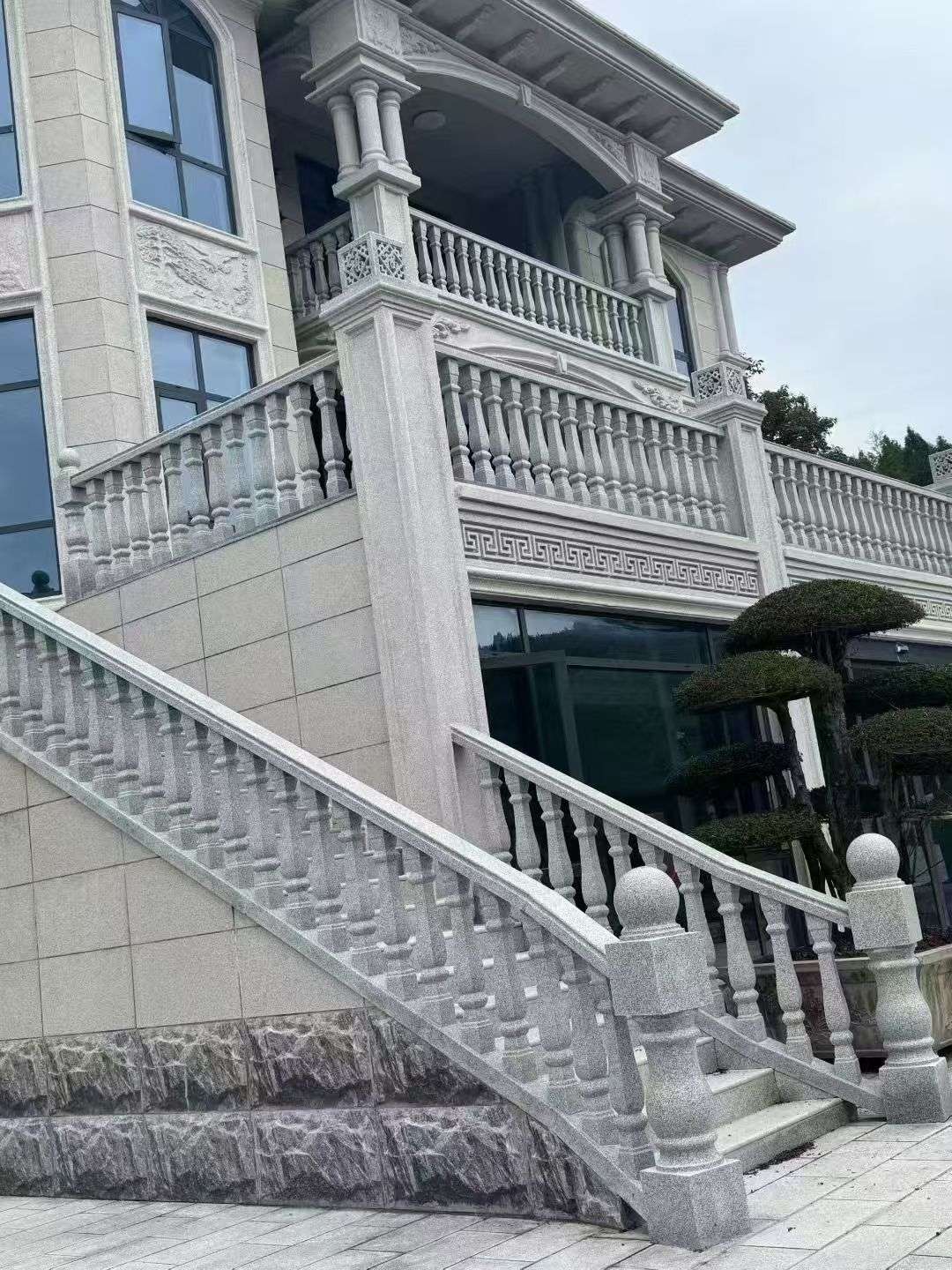 定西 芝麻白别墅，栏杆