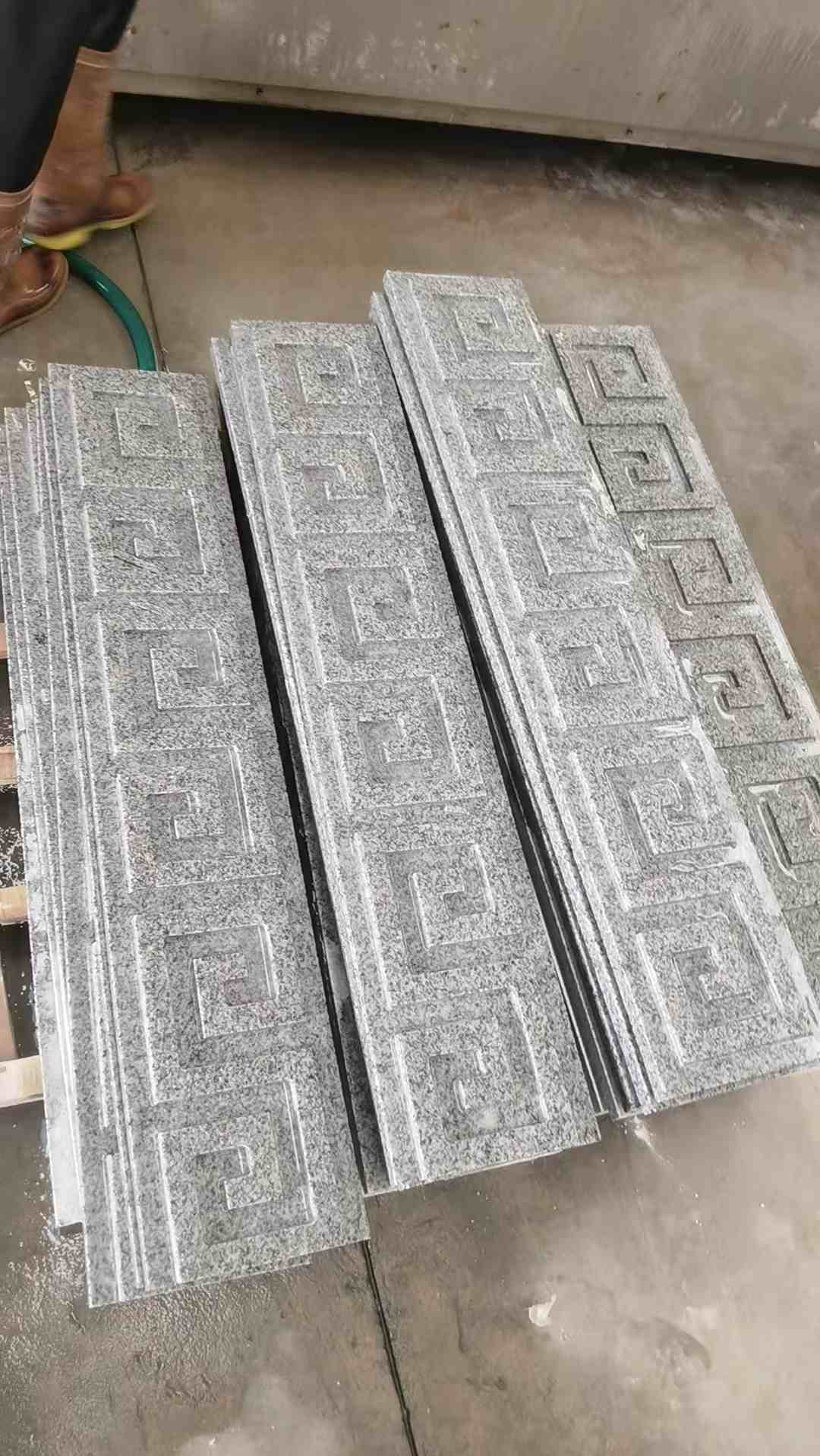 定西 别墅回纹线条，雕刻