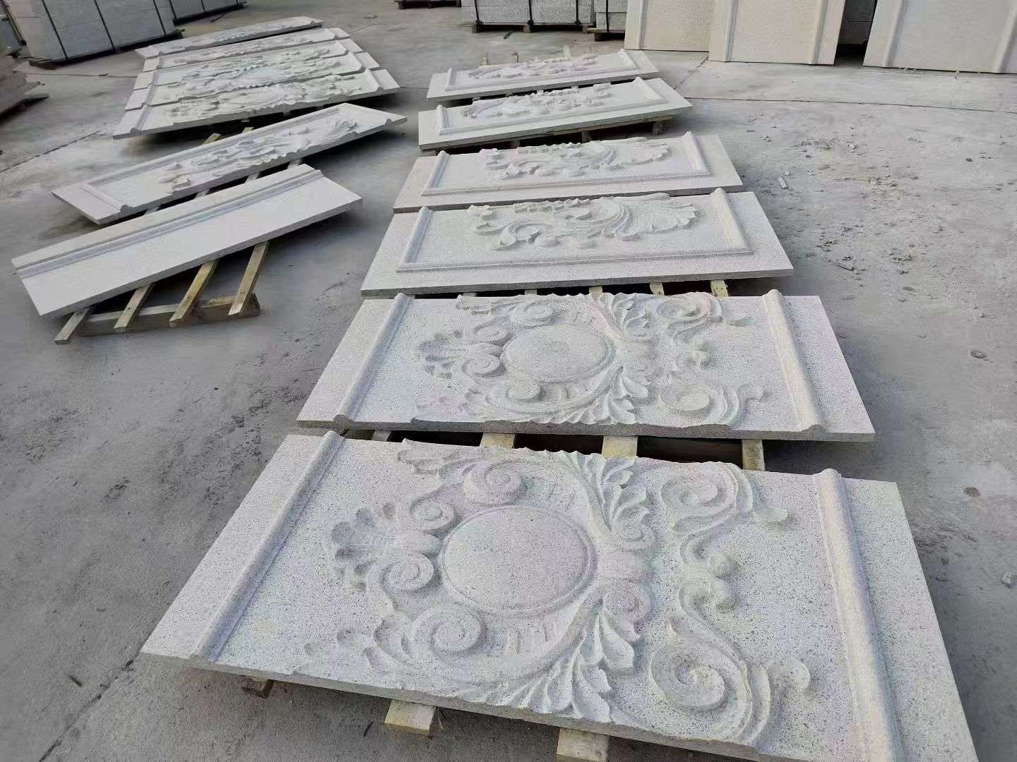 定西 芝麻白干挂雕花板